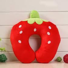 Hemobllo 1pcs Cartoon U-Shaped Pillow for Travel Sleep Neck Support Pillow for Airplane Soft Comfortable Lightweight for Travel Home Office