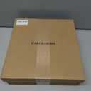 Women's High Heel Sandals Open Toe Ankle Tie Dressy Heeled Sandals for Prom, Party, Evening Events, 3.93 Inch Comfortable Thin Block Heels (Black, L)