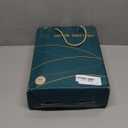 LBRO2M 100% Cotton Sheets Set Deep Pocket 19", 1000 Thread Count Queen Size 4 Piece Bed Sheet Sets Soft Comfortable Bedding All Season (Queen, White)