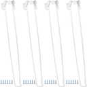 Enenes 21 Inch Foldable Hairpin Legs (4PCS) - Heavy Duty Metal Table Legs with Screws for Coffee Table, Desk, Nightstand - Easy Installation & Space-Saving Design