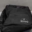 8 Par Spotlight Bag Stage Lighting Storage Bag 5/16'' Padded 8 Par Lights Bag with Dividers, Handle, Strap, Black