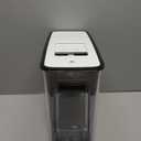 Waterdrop 35-Cup Slim Water Filter Dispenser, Large Capacity Water Filter Pitcher, 200-Gallon Long-Life, 5X Lifetime, Reduces Chlorine, PFOA/PFOS and More, BPA Free, Black (with 1 Filter)