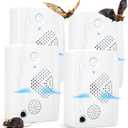 Jahy2Tech Ultrasonic Bat Repellent 4 Pack for Attics, Garages and Barns | 6-Mode Rechargeable Ultrasonic Bat Deterrent with USB Power for Attics, Garages, Barns, Crawl Spaces and Covered Eaves