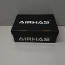 Womens Easy On Walking Shoes Lace Up Comfortable Tennis Shoes with Anatomic Toe Box for Women Breathable Running Sneakers (7.5, Black/White)