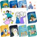 Yinder 40 Pcs Christmas Nativity Coloring Books Christian Bible Drawing Book Nativity Story Christmas Books Religious Prizes for Party Sunday Church Bag Filler