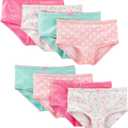 Simple Joys by Carter's Girls' 8-pack Underwear, Size 8