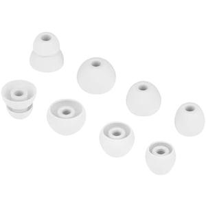 MMYQXI Silicone Replacement Earbud Tips Ear Tips Compatible with Powerbeats Pro Beats Wireless Earphone Headphones Eartips Earbud Rubber Tips, 4 Pairs