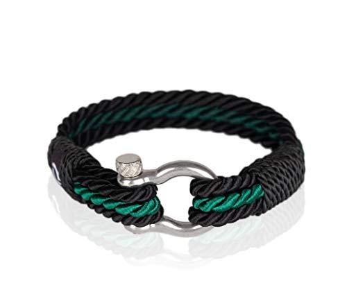 Mover Bracelets Blue Anxiety Bracelet | Friendship Bracelet for Two | Relaxing Therapy Bracelet with Silver Clasp S-3-8 Pack Of 2
