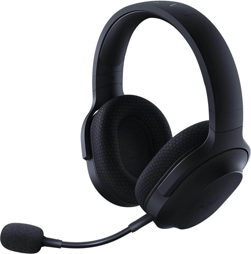 Razer Barracuda X Wireless Gaming & Mobile Headset (PC, PlayStation, Switch 2, Android, iOS): 2.4GHz Wireless + Bluetooth - Lightweight - 40mm Drivers - Detachable Mic - 50 Hr Battery - Black (Standard)