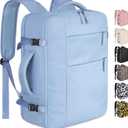 Capolo Travel Backpack for Women Men Waterproof Laptop Backpack Airlines Approved Carry On Backpack Bag Computer Bookbag for Business, Work, Traveling Fits 15.6 Inch Laptop (Blue)