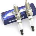 2Pcs CNPAPC Iridium IX Spark Plugs DCPR7EIX #3144#6046#97637 for 1999-2016 Harley Davidson Twin Cam Fiat 500 2012-2017 1.4L L4 Chevy Spark 2013-2015 1.2L L4 Engine