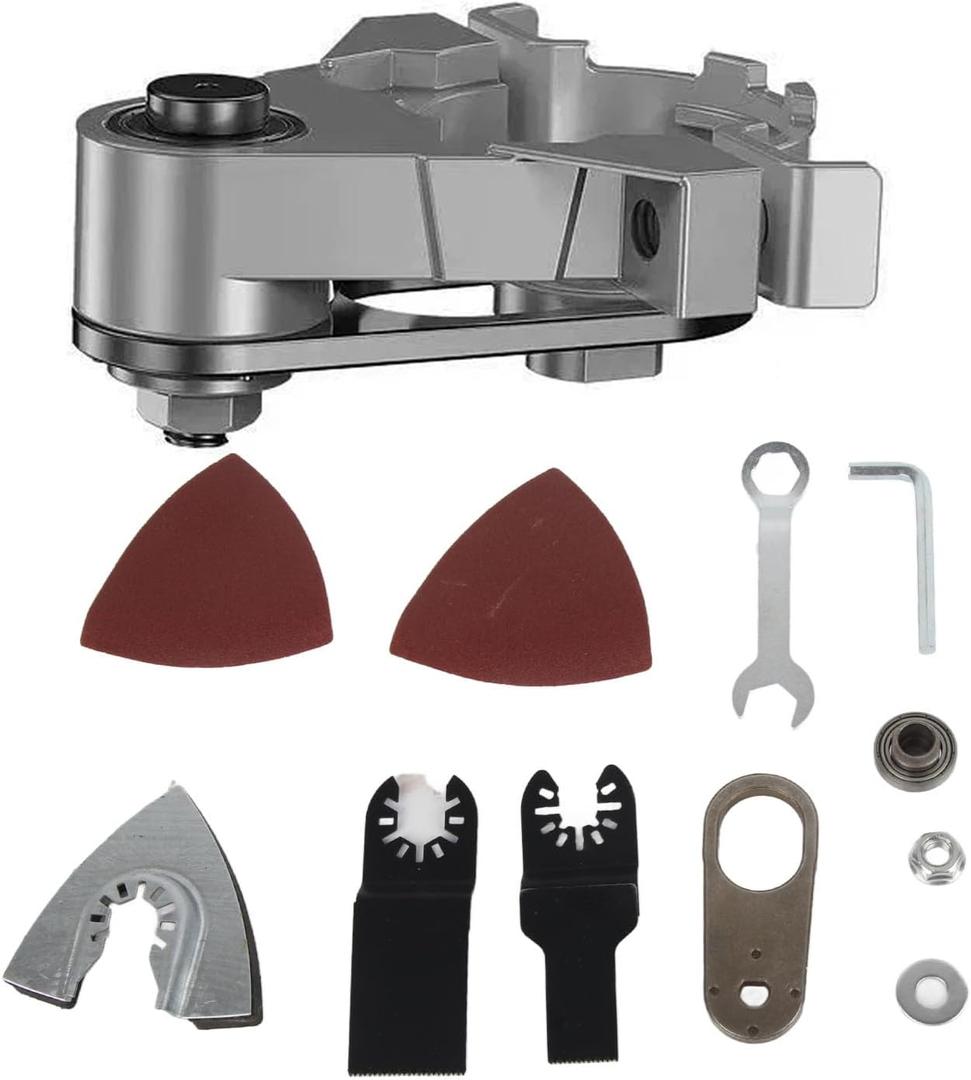 Angle Grinder Oscillating Adapter, Universal Head Adapter Metal Complete Angle Grinder Oscillating Adapter Tool Accessories