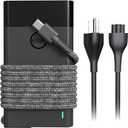 New Slim 65W Laptop Charger Fits for HP Laptop Charger USB C Computer Replacement, Envy x360/Elitebook x360/Spectre x360/Elite x2/Pavilion/Zbook/ProBook, Fast Type C Chromebook Power Cord Adapter