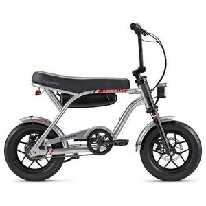 Schwinn Hurricane Compact Electric Bike, 30 Mile Range, Silver