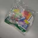 Hawaiian Leis 4Pcs Colorful Tropical Dance Flower Necklace Bracelets Headband for Luau Party Summer Beach Decoration