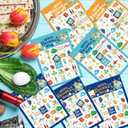 2 x Passover Bingo Passover Games for Adults with 24Pcs Passover Bingo Player Cards Passover Activities Games for Kids Family School Classroom Passover Party Favors