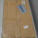 Wire Shelf Covers 4Pcs, 22x16x3 in, Durable PVC Shelf Cover for Wire Shelving Pantry, Kitchen Faux Wood Rack Covers, Moisture-Resistant & Easy-to-Clean Organizer Liners, White