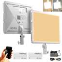 GODOX P260C Pro 45W LED Video Light Panel, Bi-Color 2800K-6500K,CRI/TLCI 98+,NFC Automatic Pairing,with NP-F550 Battery for Photography, Studio Video Lighting, TikTok, YouTube, Vlog, Live Stream