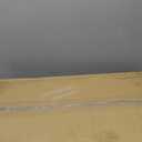 Recliner Table, Over The Bed Table with Wheels, Adjustable Width & Height, with Split-Tilt Design & 4 Caster Wheels with Brakes (White Base & Wood Grain Tabletop)