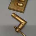 2 Pcs Christmas Nutcracker Ornaments Neutral Nutcracker Figures 10'' 15''Christmas Decor Ornament Soldier Festive Collectible Gift for Table Fireplace Shelf Desktop(Gold,Wooden)