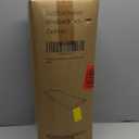 QILLOWAY Indoor/ Outdoor Bench Cushion, Thick Upholstery Foam Couch Swing Pads with Ties, 48-Inches, Grey