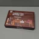 Katzco Set of 34 Wood Markers Furniture Repair Kit - Wood Scratch Repair Markers and Wax Sticks with Sharpener - for Stains, Scratches, Floors, Tables, Desks, Carpenters, Bedposts, Cover-Ups