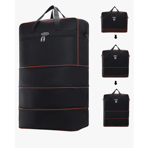 CALLPIONEER3.83.8 out of 5 stars(3)Foldable Duffel Bag,Large Expandable Travel Duffle Bag Waterproof Collapsible Luggage Carry on Duffel Bag with Handle-Black