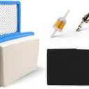 Golf Cart Air Filter Pre-Filter with Spark Plug Fuel Filter Tune Up kit Replacement (Suitable for Yamaha G16 G20 G21 G22 G29 Drive)
