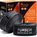 2-PCS 26" Heavy Duty Bike Tubes 26X2.10/2.40 AV32mm Schrader Valve (52/62-559) Bicycle Tubes Compatible with 26 X 2.10 26 X 2.125 26X2.20 26X2.25 26X2.30 26x2.35 26X2.40 Bike Bicycle Tire Tubes