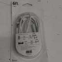 GE Headphone Adapter Kit, 3.5mm, Stereo Adapter, Extension Cable, and Audio Splitter, White, for Headphones, Stereo, MP3, Tablets, Smartphones and More, 34509 Line Cable | White