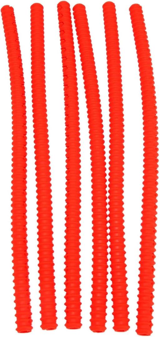 Silicone Oven Rack Guards 6 Pack,Oven Rack Edge Protector Guard Cover,14 Inch Long,Prevent Hand/Arm Against