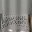 102 PACK Floral Thank You Cards With Envelopes (4"x6") - Wildflower Blank Cards With Adhesive Envelopes & Matching Stickers for Wedding, Bridal Showers, Baby Showers, Birthday, All Occasion