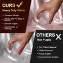 Plastic Wine Glasses, 14Oz Unbreakable Plastic Cocktail Glasses, 40 Pack