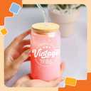 NewEleven 40th Birthday Gifts For Women, Her - 1986 40th Birthday Decorations For Women - 40 Year Old Gifts For Her, Mom, Wife, Sister, Friends - 16 Oz Coffee Glass (Vintage 1986 back in white)