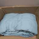 Topcee Weighted Blanket for Adults (20 lbs, 60" x 80") Queen Size Soft Cooling Heavy Blanket Sleeping, Apply to 190-210 lbs Body, Thick Breathable Blanket with Glass Bead, Easy Care (05-light Blue)