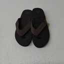 Zeroxposur Men's Embossed Flip Flop Brown, Size 10