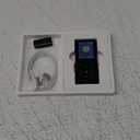 64GB MP3 Player with Bluetooth 5.2, AiMoonsa Music Player with Built-in HD Speaker, FM Radio, Voice Recorder, HiFi Sound, E-Book, Earphones Included (Black)