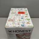 The Honest Company Clean Conscious Diapers for Delicate Skin Up to 100% Leakproof Hypoallergenic Fragrance-Free Baby Gender Neutral Prints Club Box Size 1 (8-14 lbs) 78 Count (All the Alpacas + Turtle Time)