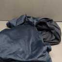 NICETOWN Slate Blue Blackout Velvet Curtains for Bedroom 2 Panels, 52 x 96 Soft Blue for Relax Thermal Insulated Drapes for Living Room, Extra Long Privacy Protection Window Treatment