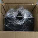 Zhengmy 4 Pcs Christmas Stocking Holders for Mantle Weighted Stocking Holder Fireplace Hangers for Xmas Holiday Party Decoration (Black)