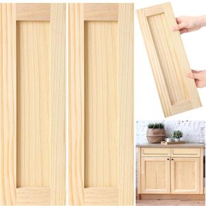 Cinnvoice 2 Pcs 17.5'' Wx6'' H Unfinished Kitchen Drawer Front Replacement