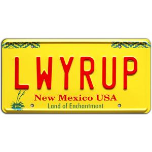 Celebrity Machines | Breaking Bad | LWYRUP | Vanity Plate, Stamped Aluminum, Metal Decorative Tag, Corrosion Resistant, Quality Novelty Sign, Wall Decoration, Wall Hanging