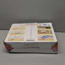 Electric Mop, AlfaBot S2 Cordless Spin Mop for Floor Cleaning, with LED Headlight and Sprayer/400ML Big Tank/60 Mins Runtime, Lightweight Floor Scrubber for Hardwood Floors, Tile, Laminate