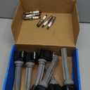 PHILTOP Ignition Coil Pack and Iridium Spark Plugs Fits for Ford 2015-2017 F-150 2.7T, 2015-2018 Edge 2.7T, Lincoln 2016-2018 MKX 2.7T, 2017-2020 Continental 2.7T/ 3.0T, 2017-2020 MKZ 3.0T, 6PCS UF773