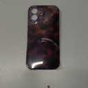 CHEDEMK Compatible with iPhone 17 Case, Tortoise Shell Chic Amber Brown Print Leopard, Fashion Classic Soft TPU Protective Shockproof Case for Women Compatible with iPhone 17 6.3 '', Color2