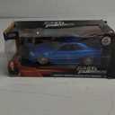 Jada Toys Fast & Furious 1:24 Brian's 2002 Nissan Skyline GT-R R34 a Die-cast Car, Toys for Kids and Adults, Blue (97173)