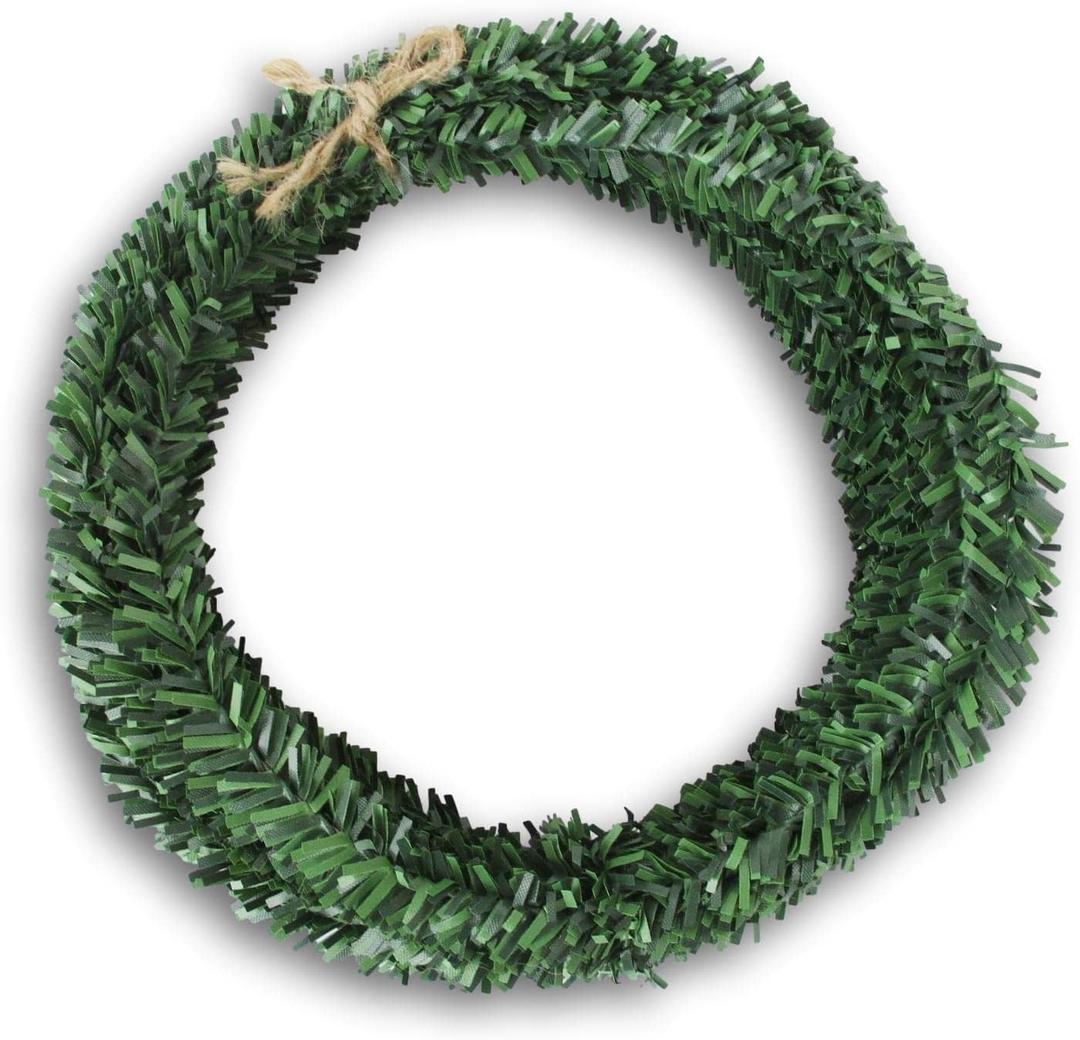 3 x My Little Christmas Pine Wire Ribbon Garland - 30 Feet, 5016258, Green, 9'