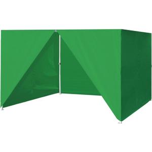 Eurmax USA Full Zippered Walls Canopy Sidewall for 8x8 Easy Pop Up Canopy Tent,4 Walls ONLY(Kelly Green)