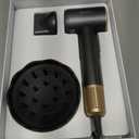 SHRATE Professional High Speed Ionic Hair Dryer | Ultra-Fast Drying | 500 Million Negative Ions | Low Noise | 160000 RPM | Compact Blow Dryer with Magnetic Diffuser for Faster Drying All Hair Types