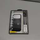 MAGEASY Designed for Phone 17 Pro Wallet Case with Crossbody Strap - Compatible with MagSafe Detachable Coin Purse & Card Slot, Leather Crossbody Lanyard, 16ft Drop Protection | Pouch M (Black)